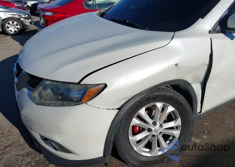 2016 Nissan Rogue Sv из США, поврежденный, VIN 5N1AT2MV9GC867396